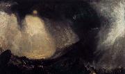 Joseph Mallord William Turner Snow Storm, Hannibal and his Army Crossing the Alps oil painting